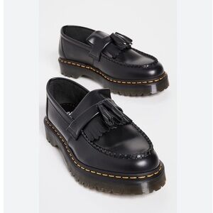 Dr. Martens Black Tassel Loafers
